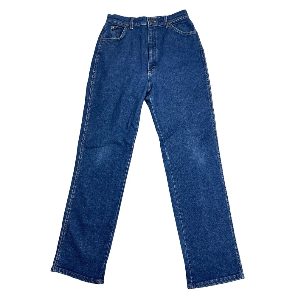 VTG L L Bean Jeans Womens Size 14 Straight Leg Blue Jeans 28 x 32 Made In USA